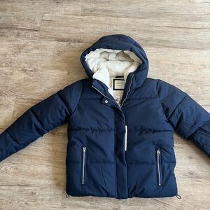 Hollister Fur Lined Puffer